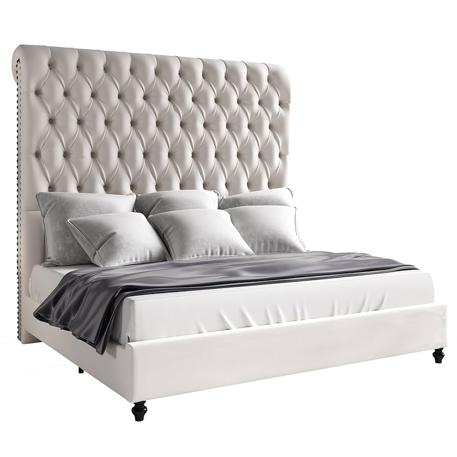 gotohollywood ✢ size160 Amazon.com: Jocisland Queen Size Platform Bed Frame with 60